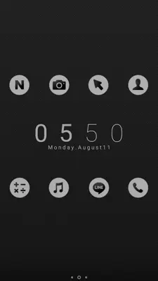 Grey in black android App screenshot 4